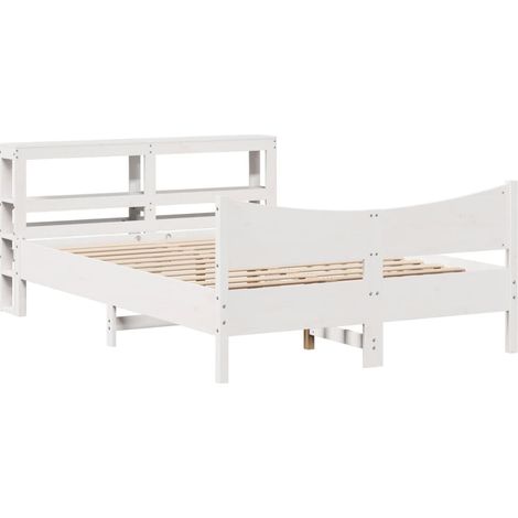 Maison Exclusive - Estructura de cama con cabecero madera de pino