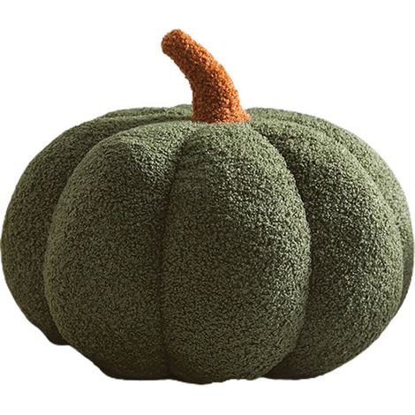 Citrouille factice en peluche automne récolte citrouille rembourrée décorations Halloween Thanksgiving fournitures de fête (1/5)