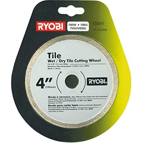 Ryobi TSBA1  Lama Tagliapiastrelle 4"/102mm 5/8"/16mm LTS180M (1/4)