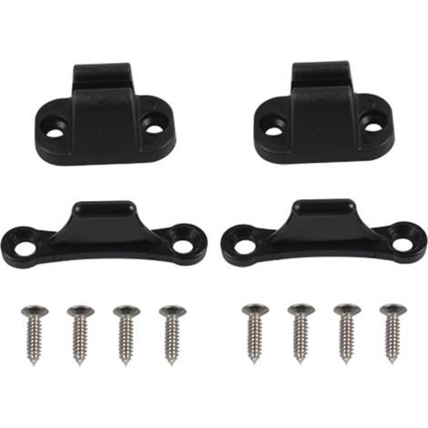 Lntyq 2PCS RV Caravan Türhalterung Kit T-förmige Türhalterung Stopper Schloss Nylon Wohnmobil Tür Tor Halter Schließfach für Wohnmobil (1/5)