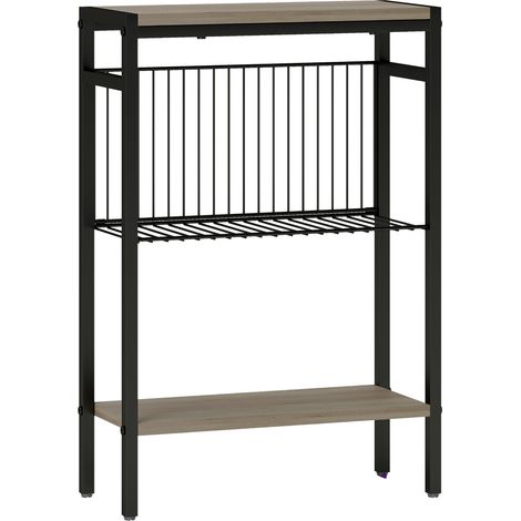 Bout de canapé table d’appoint MOZA gris (1/5)
