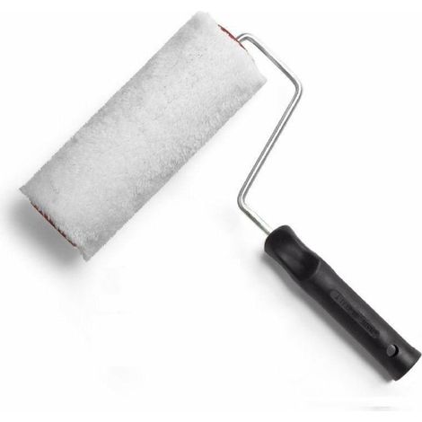 Rullo in tessuto poliestere bianco 25cm pennelli hobby fai da te pittura vernici