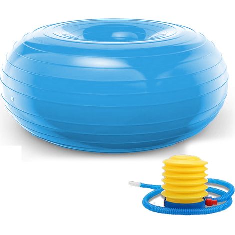 Ballon De Stabilite Suisse Avec Donut Pour Exercice Yoga Pilates Renforcement Musculaire Et Equilibre En Bureau Ou Salle De Sport (1/5)