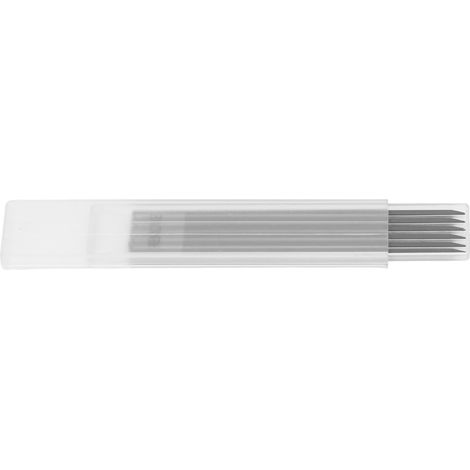 Set mit 6 HB 2,8 mm Zimmermannsbleistiftminen, Anreiß- und Nachzeichnungswerkzeug für die Holzbearbeitung, schwarzer Graphit (1/5)