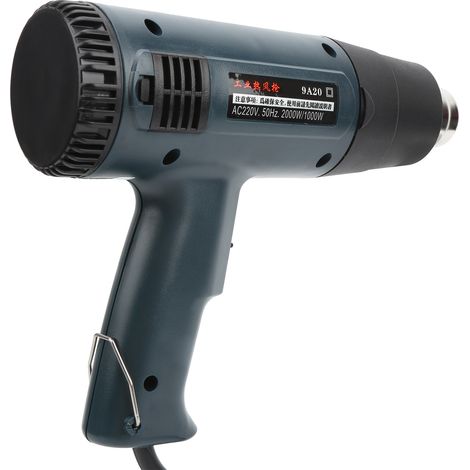 Pistolet à air chaud électrique réglable GJ-9A20 2000 W pour usage industriel, prise 220 V. (1/5)
