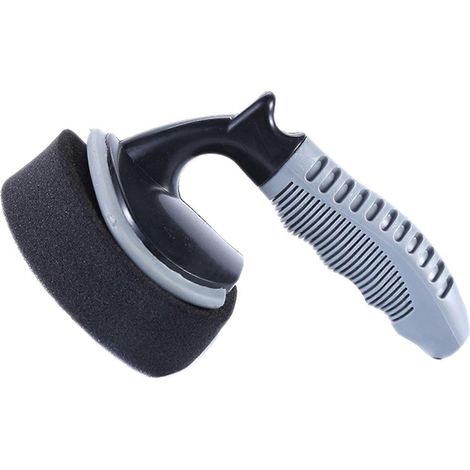 brosse éponge à cire manuelle pour le polissage des pneus de voiture et le nettoyage automobile (1/5)