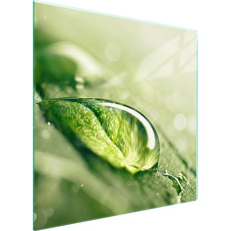 Glasschutzplatte für den Herd 50x52 Krople (1/5)