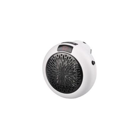 Petits radiateurs d'appoint, radiateur électrique portable 900 W avec thermostat et minuterie réglables, protection contre la surchauffe et affichage LED, radiateur d'appoint (1/5)