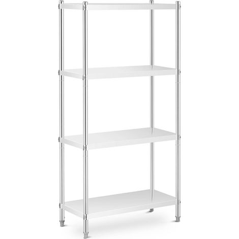 Metall-Lagerregal für Catering bis 200 kg, 90 x 40 x 180 cm (1/5)