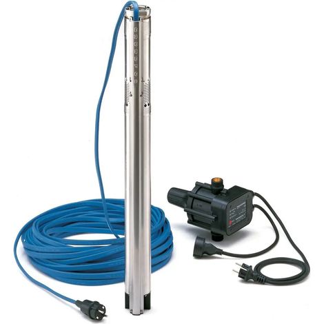 Paquete de riego Grundfos SQ 3-40 m.30m Cable m.10 Bridas y PM 1, 96160907