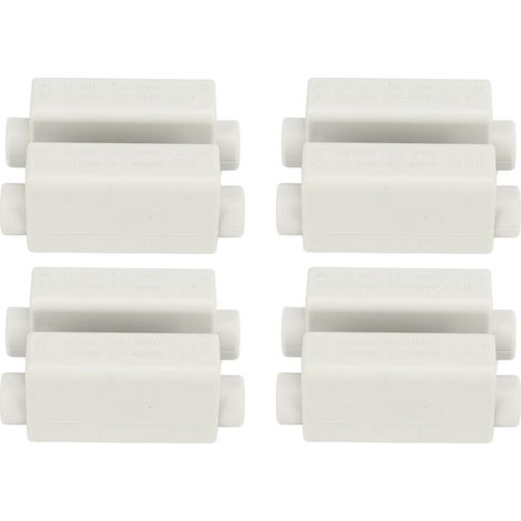 Bornier d'épissure 1000V 100A 2.5-16 mm² 2 entrées, connecteur de fil haute puissance ZK 1116 pour la connexion, 4 pièces (1/5)