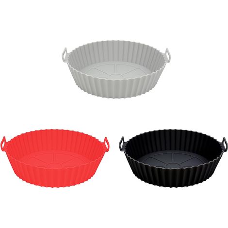3 tappetini in silicone spessi 40x30 cm per macaron, microforati, per biscotti e pizza (1/5)