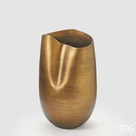EDG Vaso Deluxe Bombato Bronzo H 65 cm (1/2)