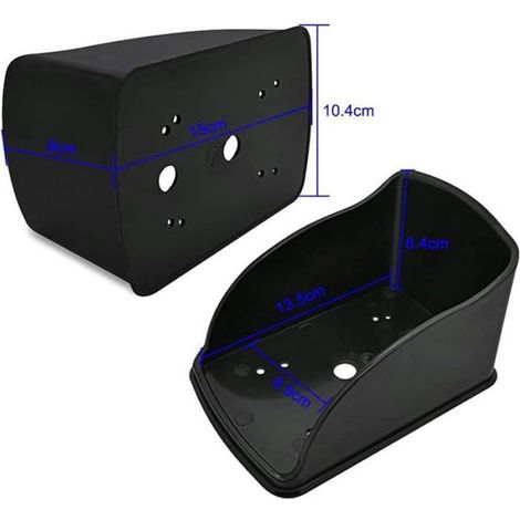 Housse De Protection Antipluie - Pour Clavier RFID Et Sonnette D'interphone - Dimensions Max 13 X 8 Cm - 1 Pièce (1/5)