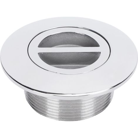 Drain de piscine - Sortie d'aspiration d'eau G2 avec raccord mâle - Accessoire en acier inoxydable (1/5)
