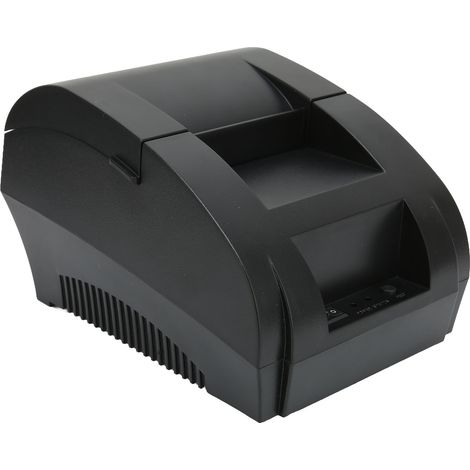 Imprimante d'étiquettes thermique à haute résolution, vitesse d'impression rapide (90 mm/s), format compact, alimentation 100-240 V (prise européenne). (1/5)