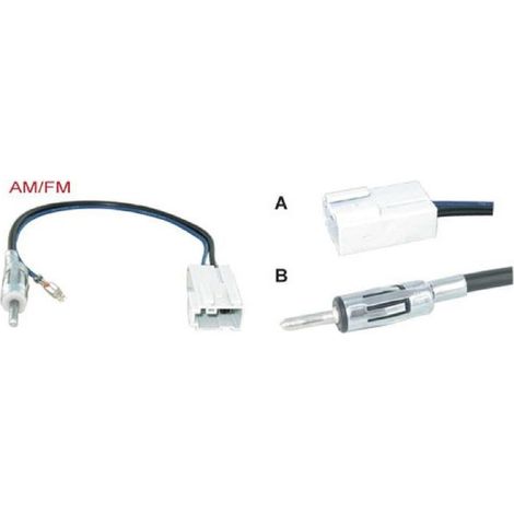 Adaptateur Antenne compatible avec Honda Insight CVR CRZ Civic vers Din M