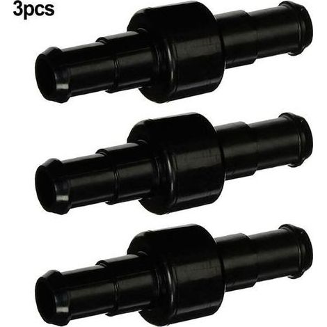 Tuyau pivotant à roulement à billes pour nettoyeur de piscine, noir, diamètre 20 mm, lot de 3 pièces (1/5)