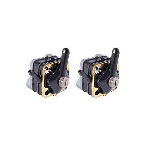 Kraftstoffpumpe 397839 für Evinrude 391638 395091 397274 6-15 PS Motorboot- und Yachtzubehör, 2 Stück