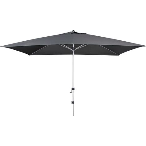 Doppler Expert Auto Tilt 220 x 140 cm Sonnenschirm 6 Farbvarianten 437441 Mittelmastschirm 840 Anthrazit (1/2)