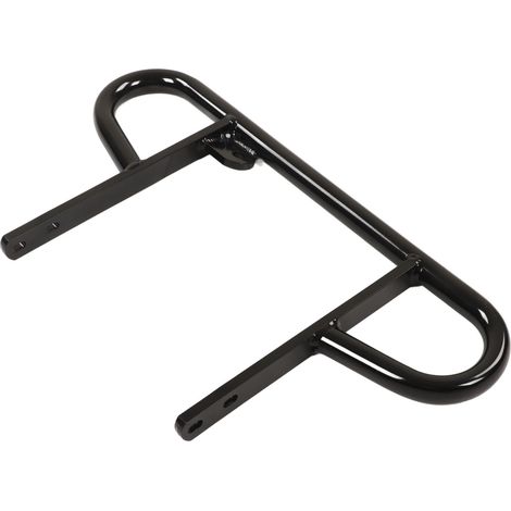 Breiter hinterer Haltegriff für das Quad YFZ 450, robuster, glänzend schwarzer Stoßfänger, pulverbeschichtet, komfortabler Griff, verbesserte Balance (1/5)