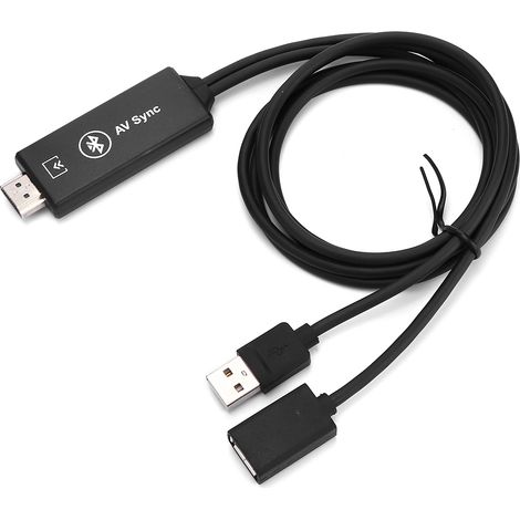 Câble adaptateur de duplication d'écran USB vers HDMI 1920 x 1080p pour Android MHI / iOS 8X (1/5)