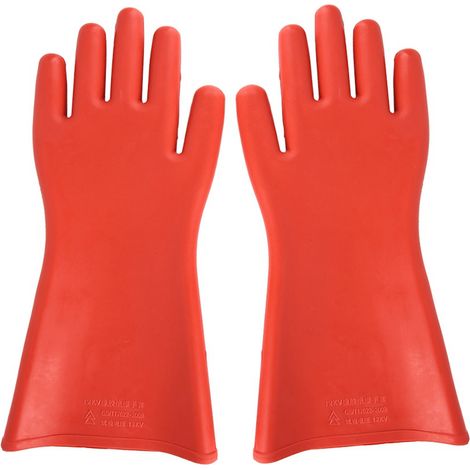 Gants Isolants Haute Tension 12KV Étanches - Protection Électrique Sécurité
