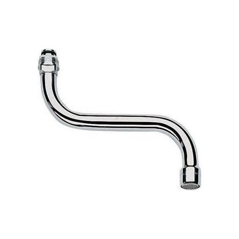 Grohe - S-Auslauf für Küchen-Wandbatterien, verchromt 13052000 (1/5)