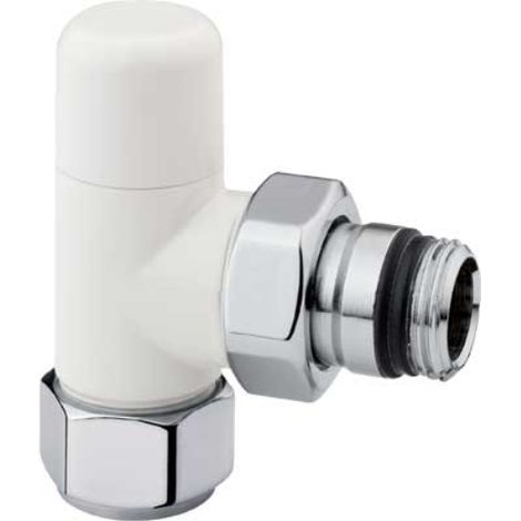 Detentore d'arredo a squadra high style bianco 1/2 x 24-19 Arteclima
