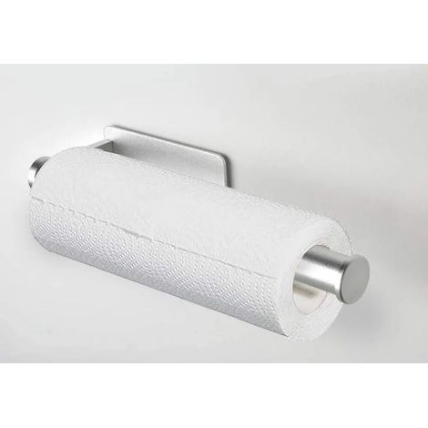 Porte-papier toilette sans perçage, porte-rouleau de papier toilette auto-adhésif, porte-papier toilette en acier inoxydable, porte-papier toilette, porte-rouleau, porte-papier pour la cuisine et la s (1/5)