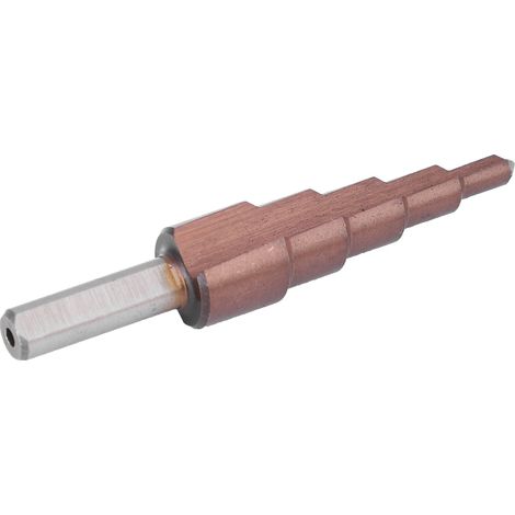 Foret multi-usages, foret HSS revêtu de cobalt, queue triangulaire M35, coupe-trous, 4-12 (5 étapes) (1/5)