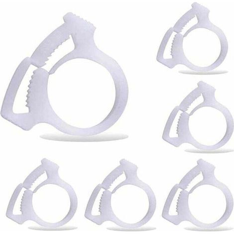 6-teiliges Set B15-Schlauchschellen für Poolreiniger, passend für Polaris 180, 280, 360, 380 und 480 Poolreiniger (1/5)