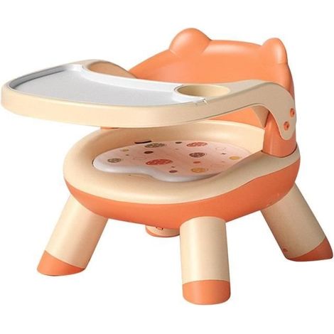 Vvikizy siège d'appoint pour tout-petits Chaises de salle à manger pour enfants, coussin sonore confortable, puericulture tabouret (1/4)
