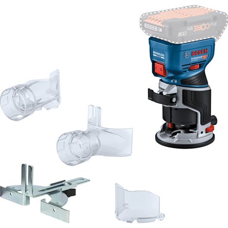 Pantografo per bordi a batteria Bosch GKF 18V-8 senza batteria e caricabatterie nella confezione (1/10)