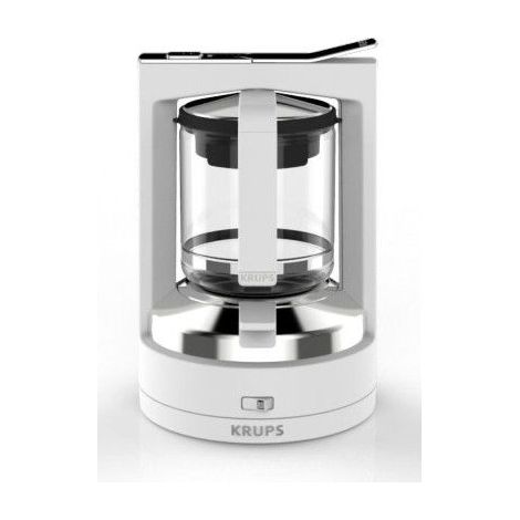 Krups KM4682 Machine à café blanc 12 tasses 850 W