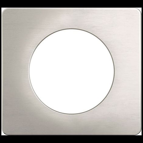 Céliane Placca 1p Alu Satinata - Legrand