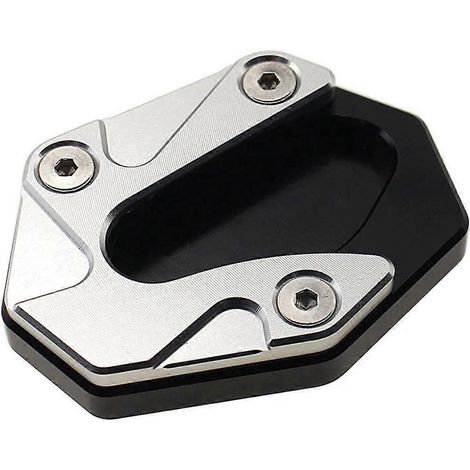 Motorrad-Seitenständer-Vergrößerungsplatte für TV800 800SCS (Silber)