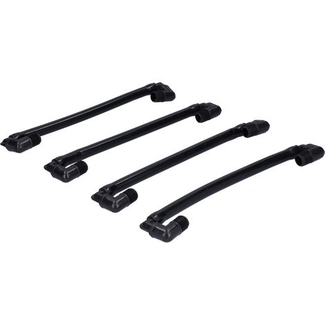 Lot de 10 pièces : cadre pivotant rotatif à 4 points avec filetage externe, accessoires pour têtes d'arrosage enterrées et outils d'irrigation de pelouse (1/5)