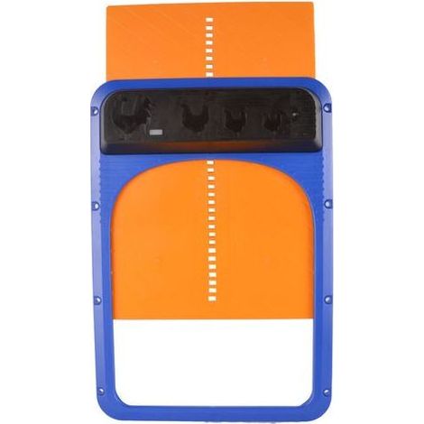 DBBEGK Porte De Poulailler Automatique à Pile, Porte Poulailler Automatique avec Capteur De Lumière, étanche Kit De Porte De Poulailler, Minuterie D'ouverture Retardée du Soir Et du Matin 35x24x3.7cm， (1/4)