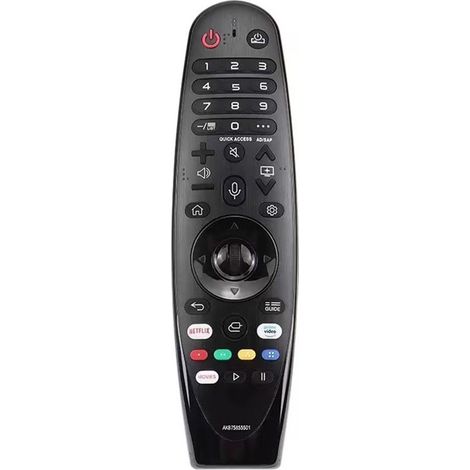 TV-Fernbedienung, kompatibel mit LG MR20GA AN-MR18/19BA MR650A, Sprachsteuerungsversion. (1/5)