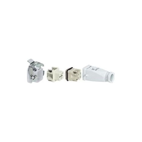 Legrand 052619 Hypra-Mehrpol-Anschlussset – 10 A – 400 V – 4P+T – vertikaler Ausgang – Kunststoff