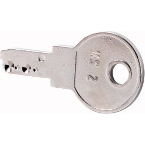 Eaton M22-ES-MS2 llave plateada de repuesto segura