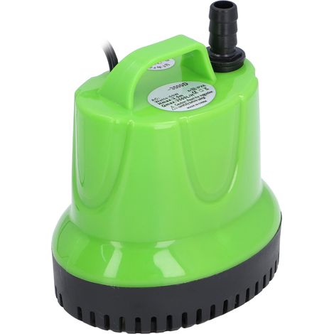 Pompe à eau submersible 925 GPH 60W pour fontaine, piscine, vidange d'aquarium, bassin, cascade, prise UE 220-240V (1/5)