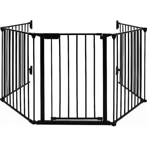 Griglie di protezione per camini Barriera di sicurezza a 5 pcs Barriera di sicurezza per bambini Barriera di sicurezza per camini e scale