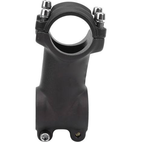 Potence de vélo en alliage d'aluminium, tige courte 60mm pour VTT et vélo de route, angle ±7°, compatible avec la plupart des vélos. (1/5)