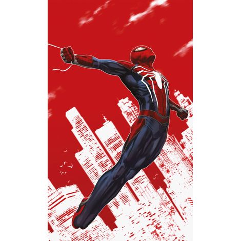 papier peint panoramique Spider-Man rouge - Komar (1/4)