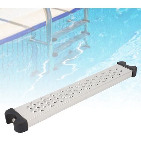 Escalones de piscina 【Acero inoxidable 304】 Antideslizantes y reforzados (1/5)