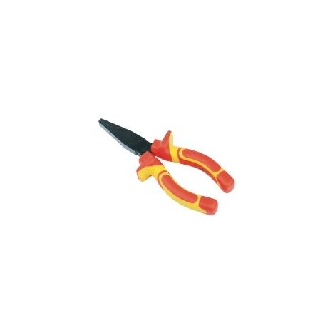 Alicates planos Brüder Mannesmann M10609 amarillo 160 mm