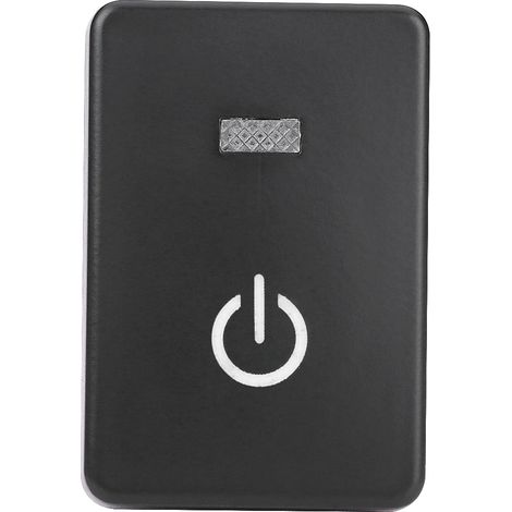 Interruptor basculante LED para vehículos Toyota (Camry, Yaris...) POWER ON - Negro, ABS (1/4)
