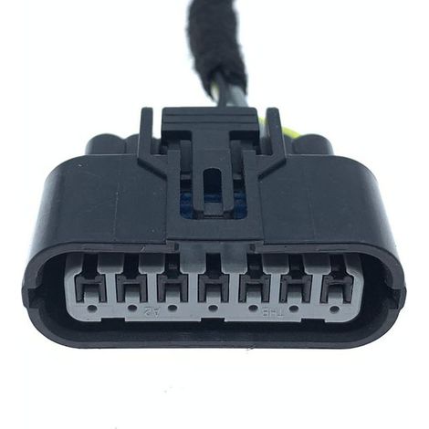 Connecteur automobile 6189-0855 pour prises de phares Honda Accord/Spirior, faisceaux de câbles, prise unique.